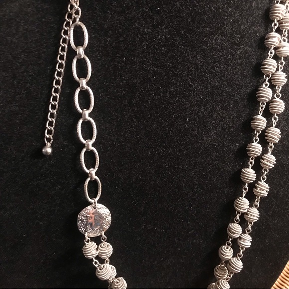 Chico’s silver toned necklace - Picture 4 of 6